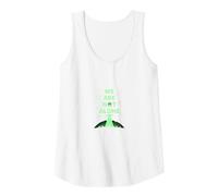 We are Not Alone: Alien UFO City Skyline Sci-Fi Tank Top, Women, White, XXL