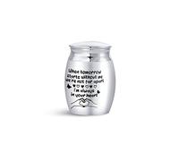 We are not Far Apart Mini Cremation Urn for Human Ashes Family Cremation Memorial Keepsake I am Always In Your Heart Dad Mum Pets Sister