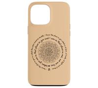WE ARE ONE Namaste Happy Zen Yoga Meditation Mandala Design Case for iPhone 13 Pro Max