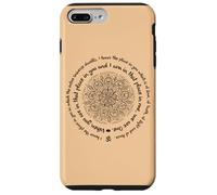 WE ARE ONE Namaste Happy Zen Yoga Meditation Mandala Design Case for iPhone 7 Plus/8 Plus