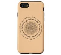 WE ARE ONE Namaste Happy Zen Yoga Meditation Mandala Design Case for iPhone SE (2020) / 7/8