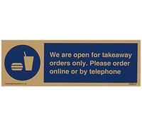 We are open for takeaway orders only. Please order online or by telephone