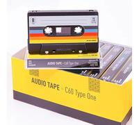 WE ARE REWIND C60 Type One Professional Audio Cassette Tape 60 Minutes Recording Time (Pack of 10)