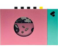 We Are Rewind Edith Personal Cassette Player - Pink & Green