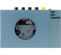 We Are Rewind Kurt Personal Cassette Player - Blue, Blue
