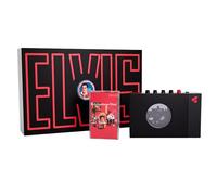 We are Rewind Portable Cassette Player - Cassette Tape Recorder with Bluetooth Connection Speaker or Headphones, 3.5mm Audio Cable - Limited Edition (Elvis, Black & Red)