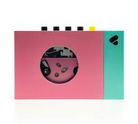 We Are Rewind EDITH Portable Bluetooth Cassette Player, Pink