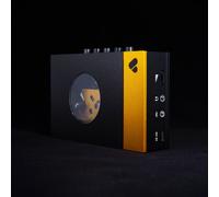 We are Rewind Portable Cassette Player - Cassette Tape Recorder w/Bluetooth Connection Speaker or Headphones, 3.5mm Audio Cable - (Amy, Black & Yellow)