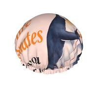 We Are Soulmates Cute Penguin Bath Cap