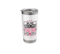 We are Stronger Together Unity Day Inspirational Couple Stainless Steel Insulated Tumbler