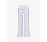 We Are Tala Womens Grey Marl Dayflex Wide-leg Stretch-recycled Nylon Trousers L