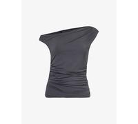 We Are Tala Womens Nine Iron 365 Ruched Stretch-woven Top S