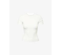 We Are Tala Womens We Are Tala 365 Short-Sleeve Long-Length Stretch-Modal T-Shirt Coconut Milk L