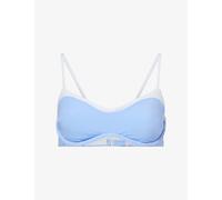 We Are Tala Womens We Are Tala Contrast Underwired Bikini Top Iris Blue XS