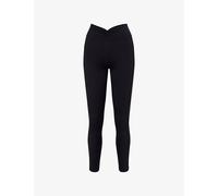 We Are Tala Womens We Are Tala Dayflex Ruched Stretch-Woven Leggings Black L