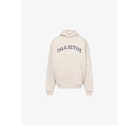 We Are Tala Womens We Are Tala Relaxed-Fit Embroidered-Logo Hoodie Shell L