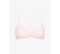 We Are Tala Womens We Are Tala Sculpt Seamless Ruched Cross Back Sports Bra Ballet Pink XS