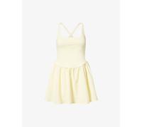 We Are Tala Womens We Are Tala Skinluxe Floaty Active Stretch-Woven Dress Lemon Yellow XS