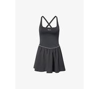 We Are Tala Womens We Are Tala Skinluxe Floaty Active Stretch-Woven Dress Shadow Black XS