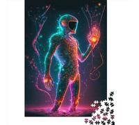 We Are The Aliens Wooden Jigsaw Puzzles for Adults 500 Piece Puzzles Rectangular Puzzle Gifts And Home Decor And Family Game 500pcs (52x38cm)