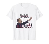 We are The Change Inspirational President Obama T-Shirt