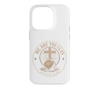We Are The Clay Isaiah 64:8 Christian Emblem Case for iPhone 14 Pro