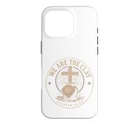 We Are The Clay Isaiah 64:8 Christian Emblem Case for iPhone 16 Pro
