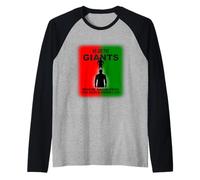 We Are The Giants Whose Shoulders The World Stands On (RBG) Raglan Baseball Tee