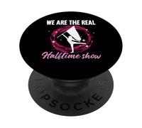 We Are The Real Halftime Show Color Guard Flag PopSockets Adhesive PopGrip