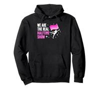 We Are The Real Halftime Show Color Guard Flag Pullover Hoodie