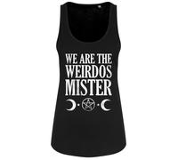 We Are The Weirdos Mister Ladies Black Floaty Tank