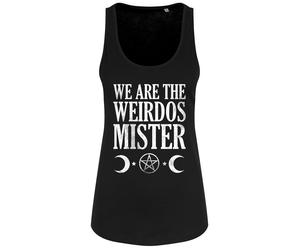 We Are The Weirdos Mister Ladies Black Floaty Tank