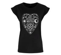 We Are The Weirdos Mister Ouija Ladies Premium Black T-Shirt