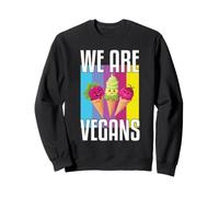 We Are Vegans Plant Based Lifestyle Dairy Free Dessert Lover Sweatshirt