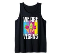 We are Vegans Plant Based Lifestyle Dairy Free Dessert Lover Tank Top