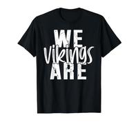 We are Vikings School Spirit Girly Team Mascot Game Night Value Graphic T-Shirt