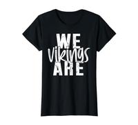 We are Vikings School Spirit Girly Team Mascot Game Night Value Graphic T-Shirt