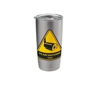 We are Watching You CCTV Camera Stainless Steel Insulated Tumbler