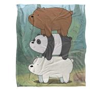 We Bare Bears Bear Stack Silky Touch Super Soft Throw Blanket 152 X 127 cm