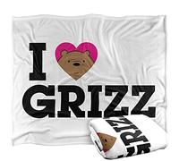 We Bare Bears Heart Grizz Silky Touch Super Soft Throw Blanket 152 X 127 cm