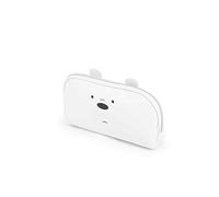 We Bare Bears Ice Bear-Jelly Toiletry Bag (Small), White