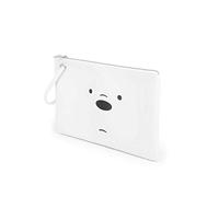 We Bare Bears Ice Bear-Sunny Toiletry Bag, White, 29.5 x 20 cm