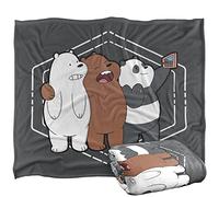 We Bare Bears Selfie Silky Touch Super Soft Throw Blanket 152 X 127 cm