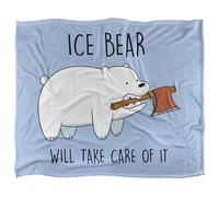 We Bare Bears Take Care of It Silky Touch Super Soft Throw Blanket 152 X 127 cm