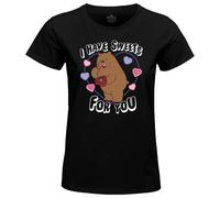We Bare Bears Women's T-Shirt, Black, S