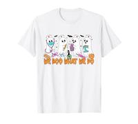 We Boo What We Do Crew Nurse Ghost Scrub Halloween Costume T-Shirt