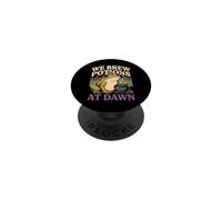 We Brew Potions At Dawn Frog Witch PopSockets Adhesive PopGrip