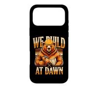 We Build At Dawn Builder Bear Construction Case for iPhone 17 Pro Max