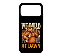 We Build At Dawn Builder Bear Construction Case for iPhone 17 Pro Max