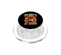 We Build At Dawn Builder Bear Construction PopSockets PopGrip for MagSafe